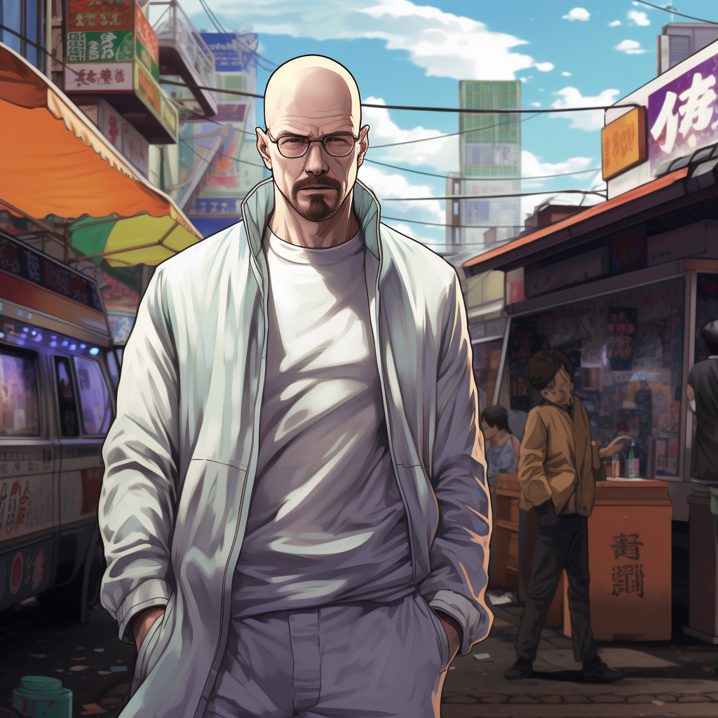 Breaking Bad's Mr. White in Japan