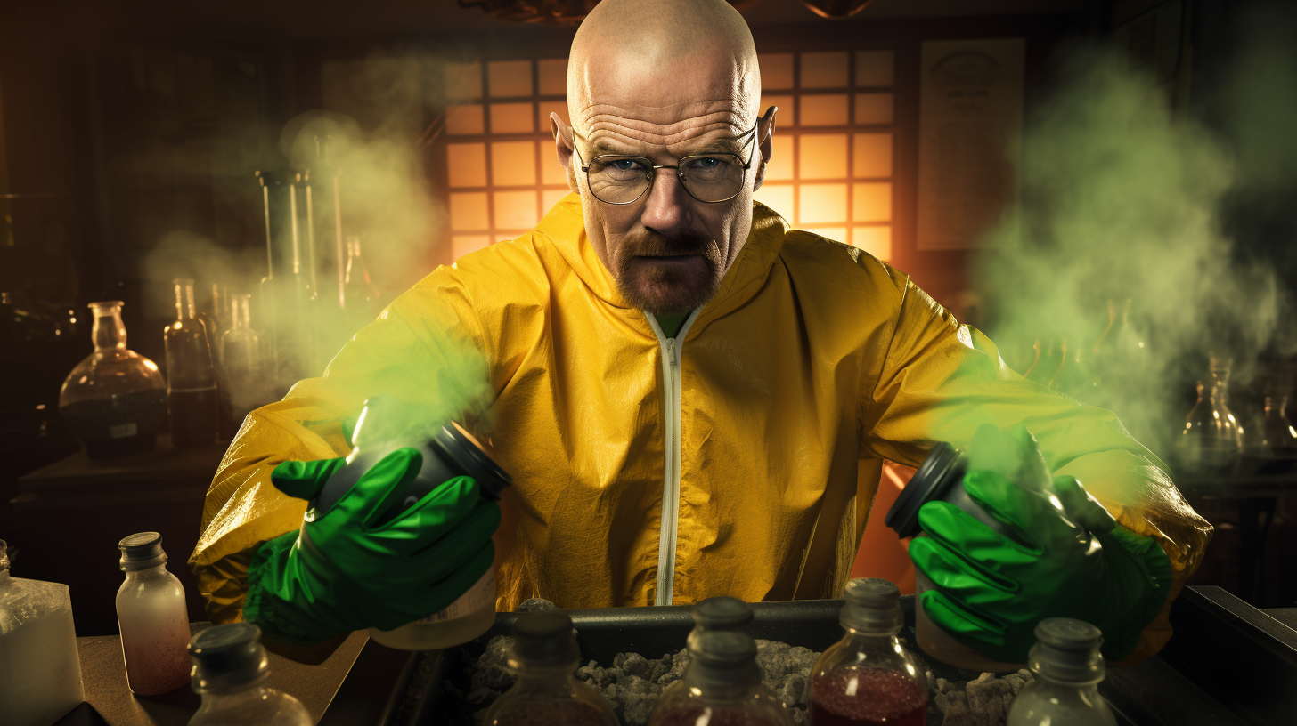 Breaking Bad Cast in Award-Winning Photo