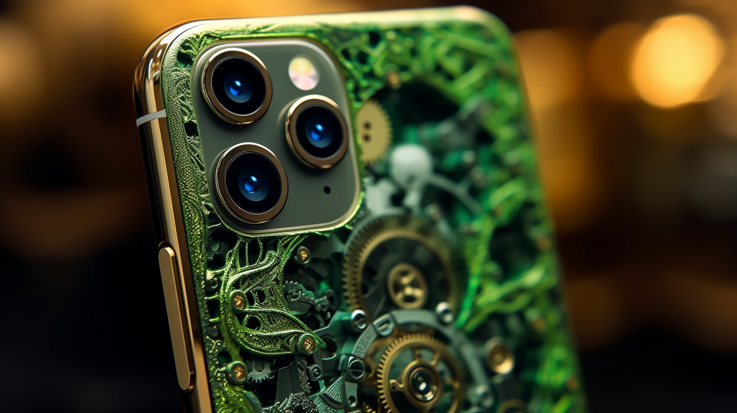 Breathtaking iPhone with Green Screen