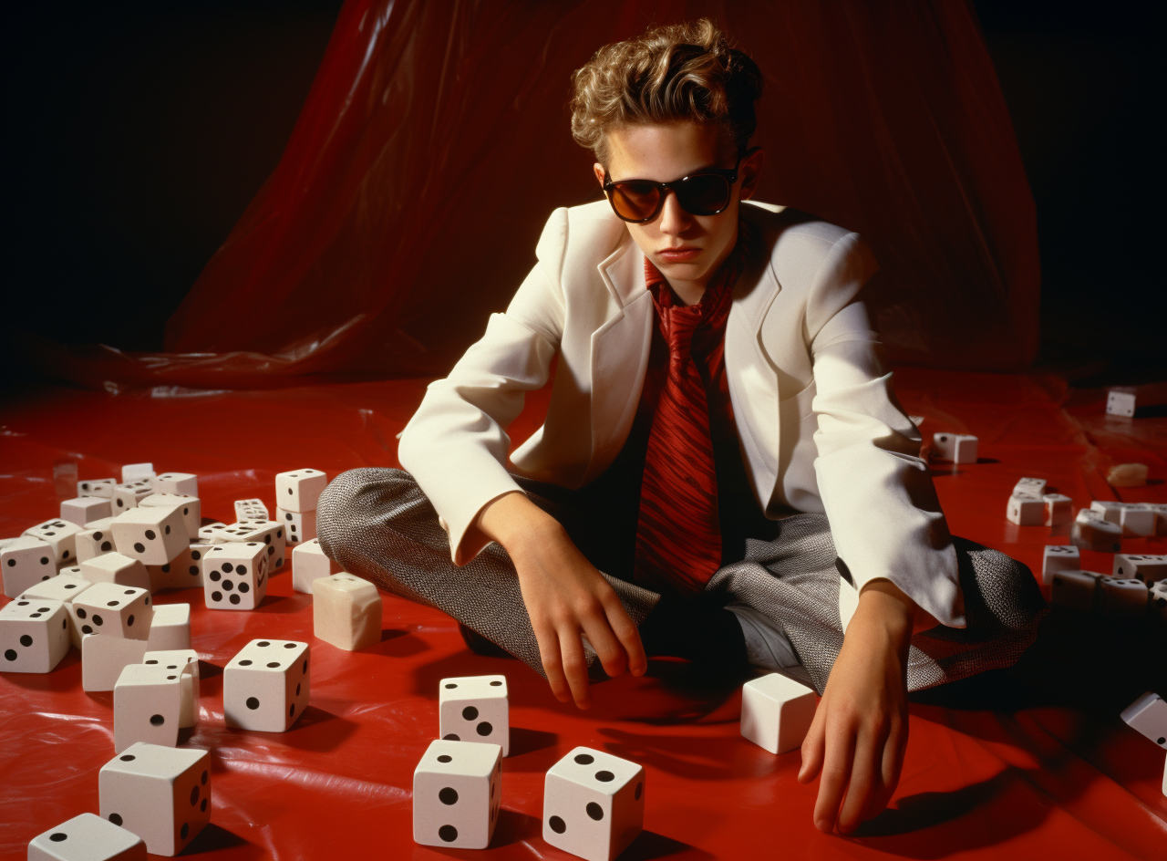 Thirteen-year-old Brian Welliver with red 80s shades  ?️