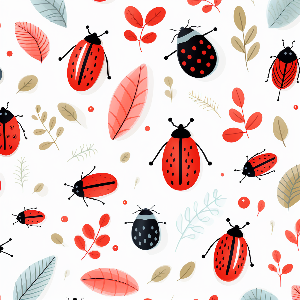 Nature-themed cartoon print for kids' clothing line