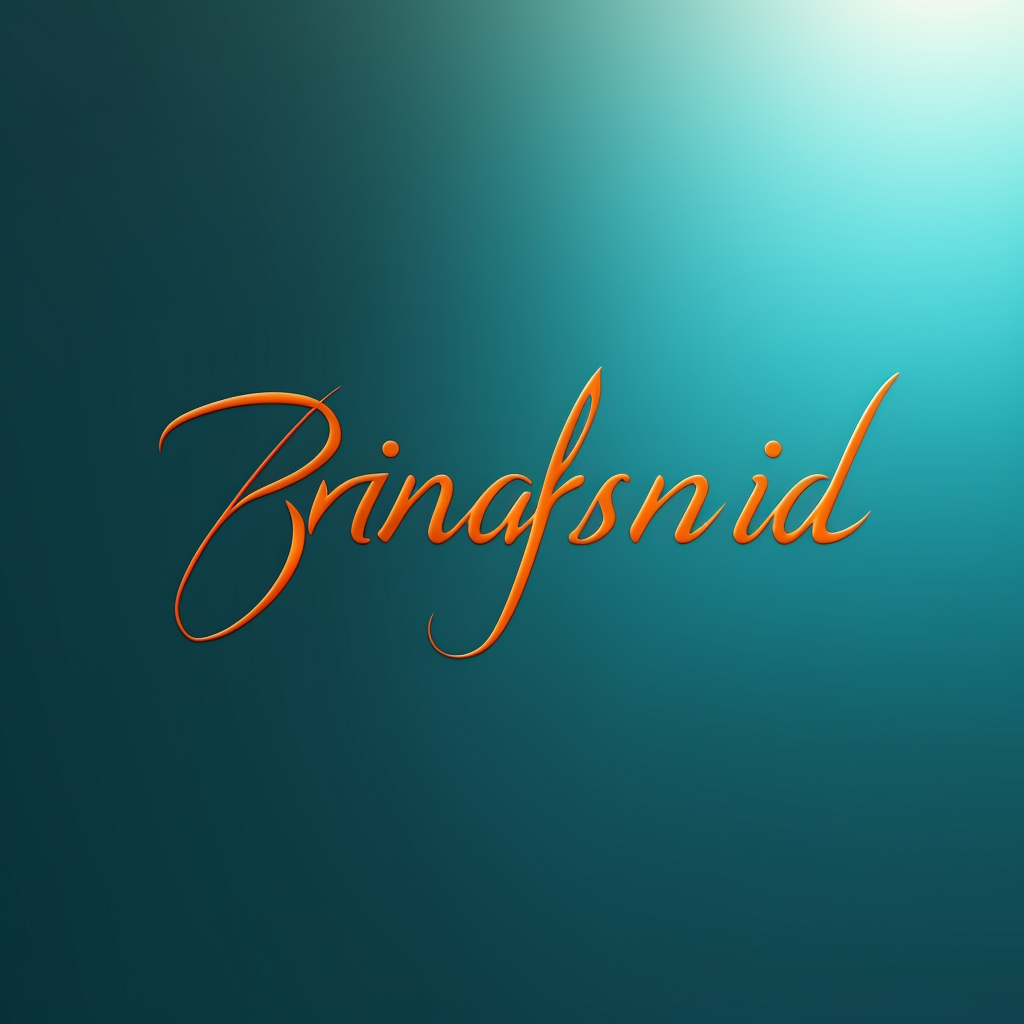 Modern cursive Brightside wordmark logo