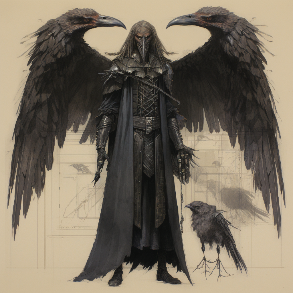 Brom Androgyne - Death and War Deity