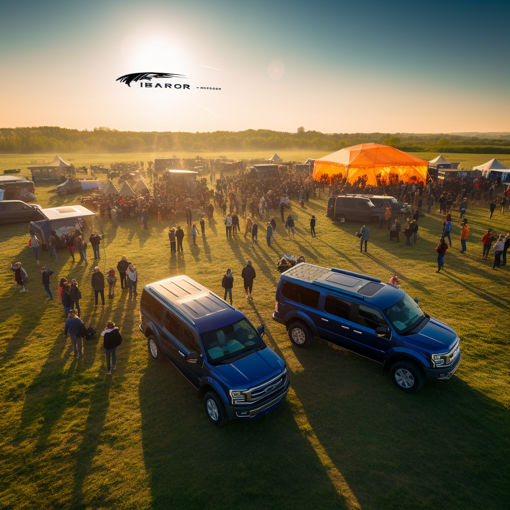 Ford Bronco Event in Field