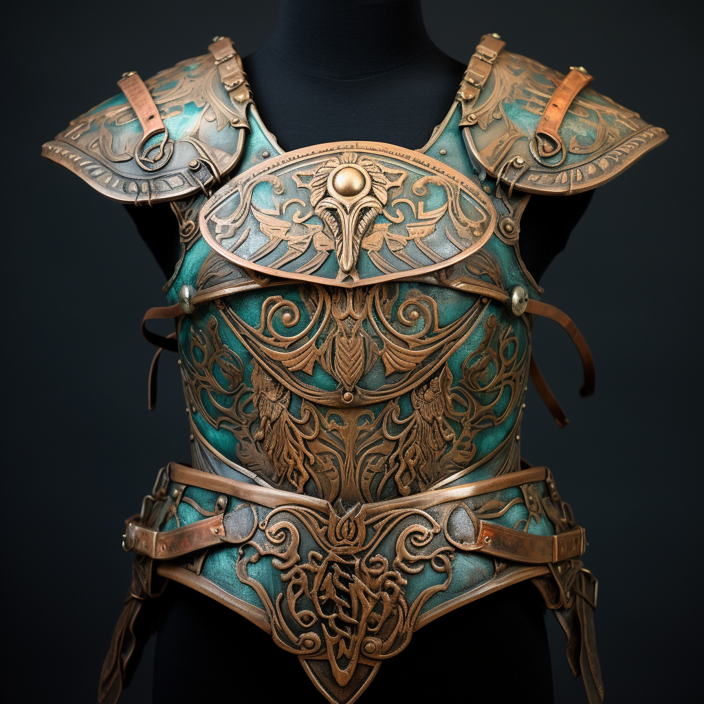 Bronze Hoplite Cuirass armor