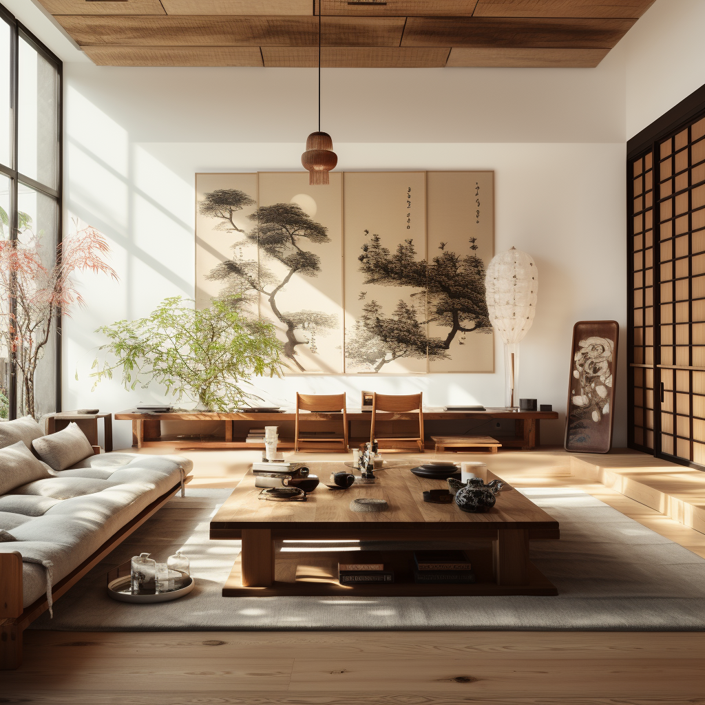 Japanese-inspired Brooklyn apartment interior design