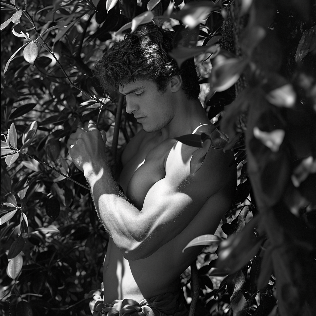 Adam in the Garden of Eden