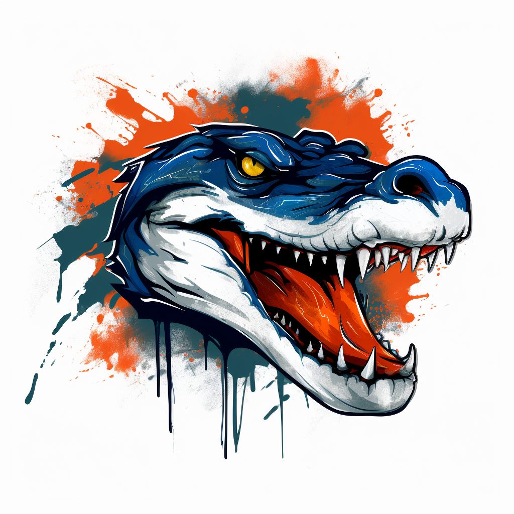 University of Florida Gator Head Logo