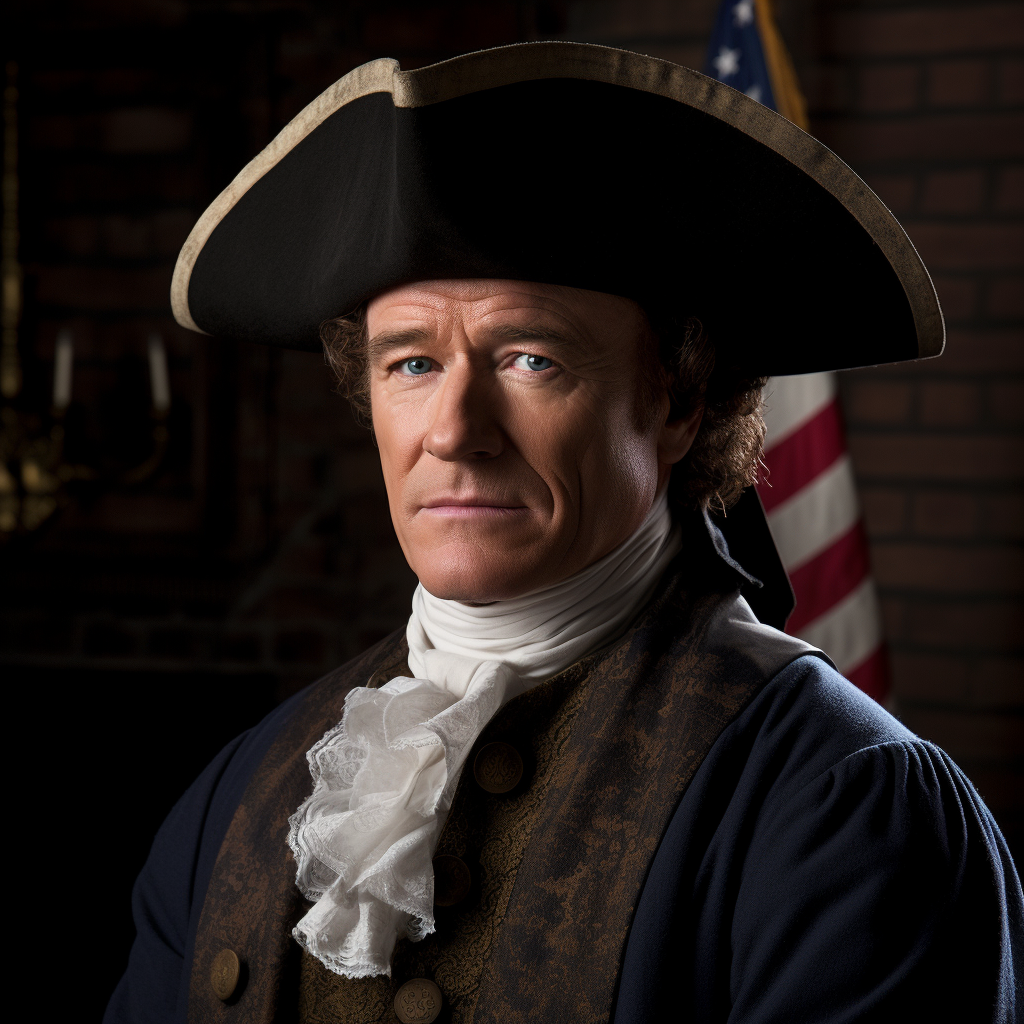 Bryan Cranston as John Dickinson in 1776