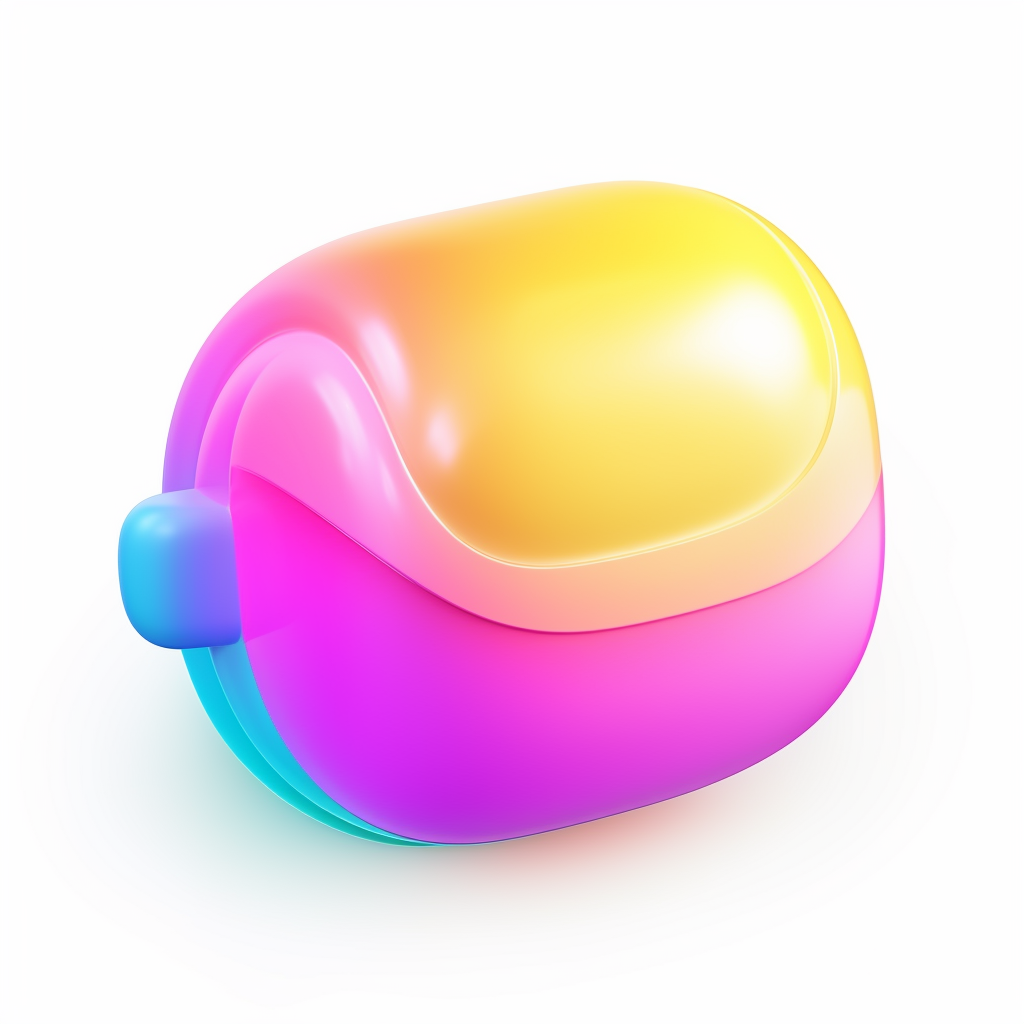 Colorful bubble chat icon