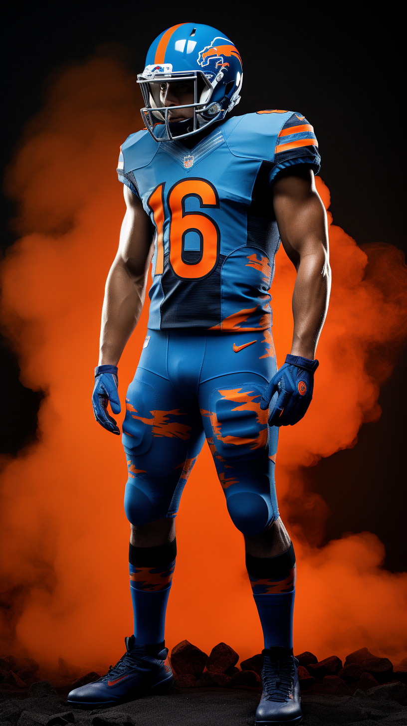 Buffalo Thunder NFL Team Uniform Logo