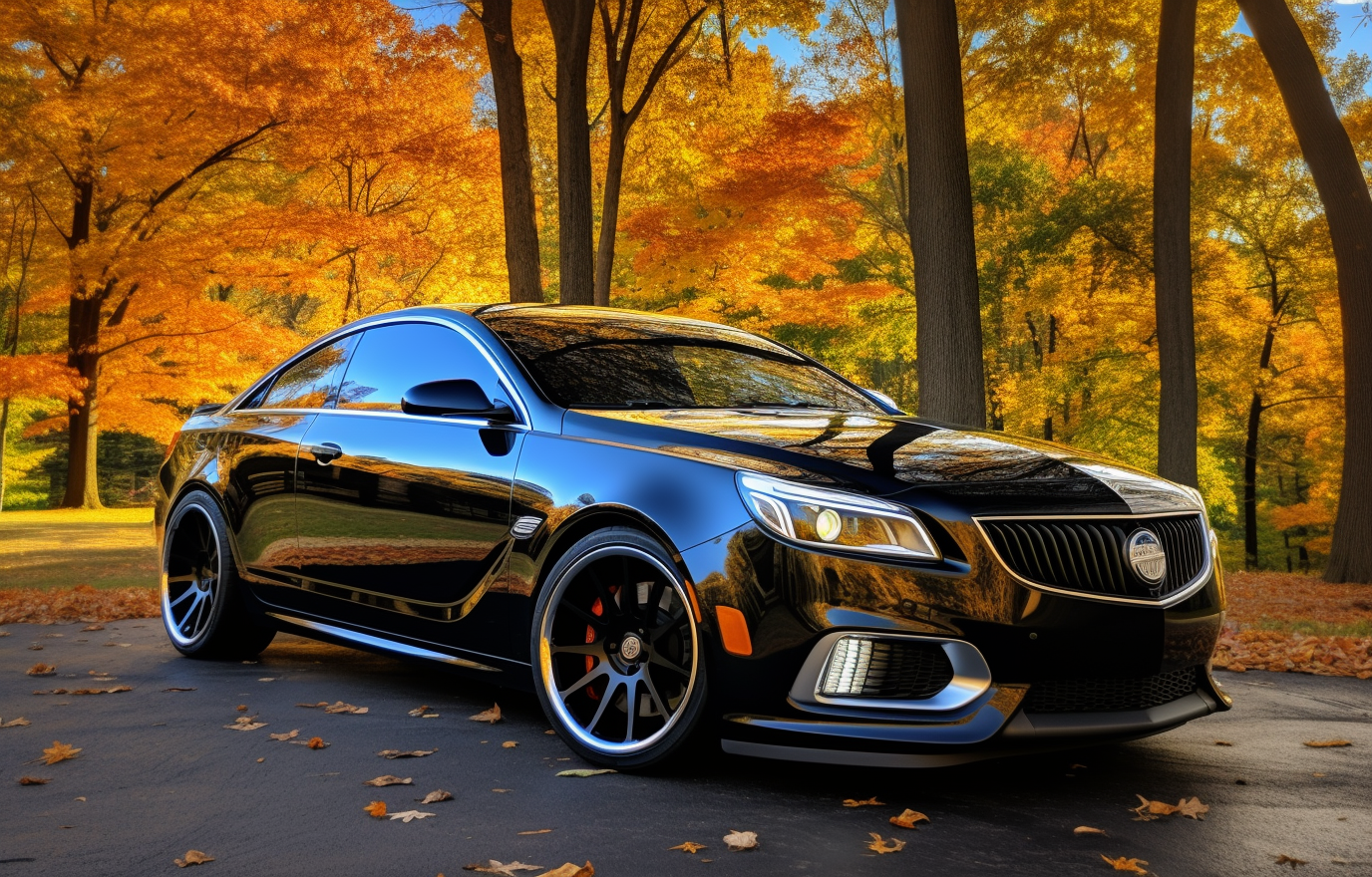 Black Buick Grand National Concept Car