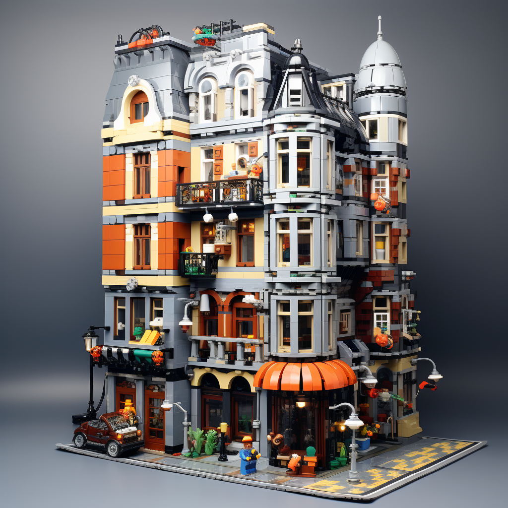 Detailed and Beautiful Lego Building Set