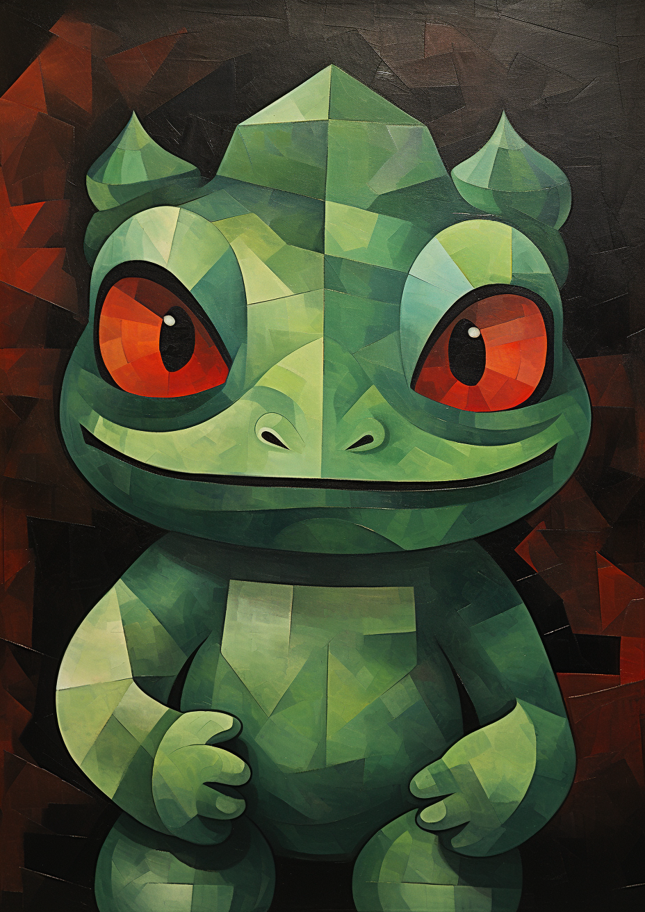 Artistic Bulbasaur Pokémon image