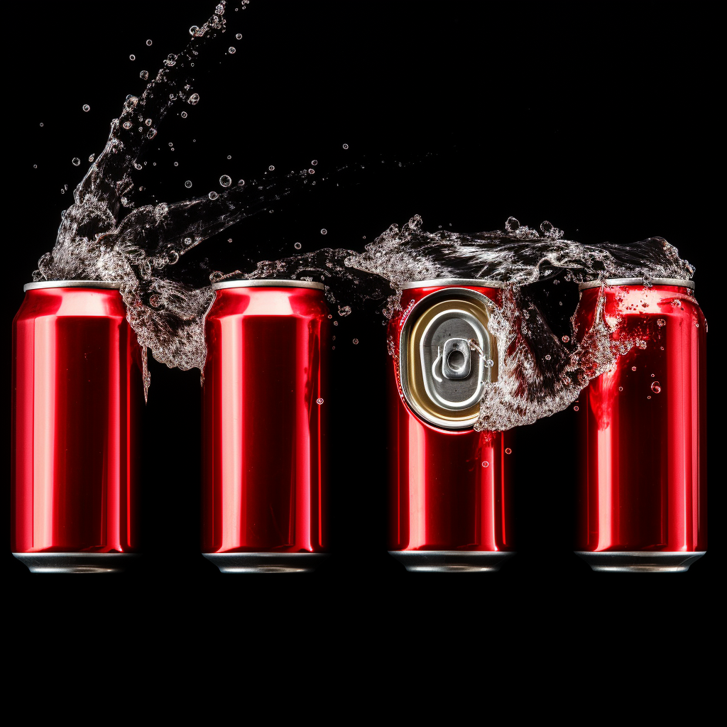 bullet piercing coke can frames