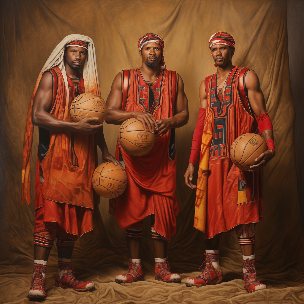 Bulls Nativity: Basketball Wise Men