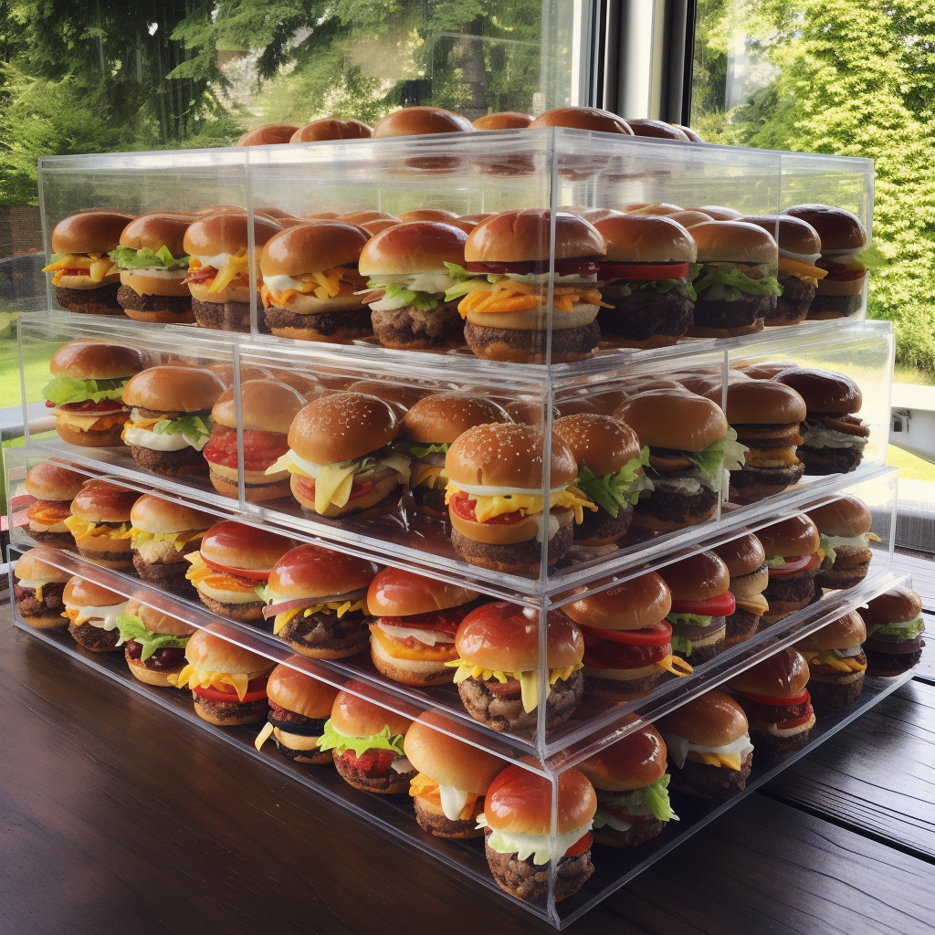 Variety of 20 scrumptious burgers