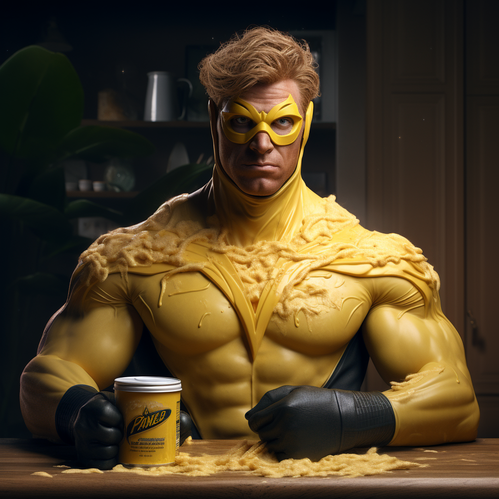 Superhero Butter with Amazing Powers