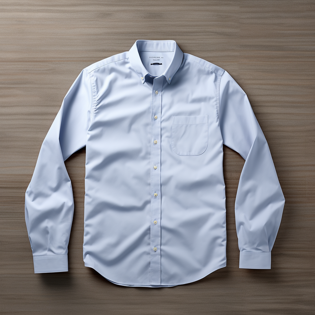 Stylish button-down shirt mockup image