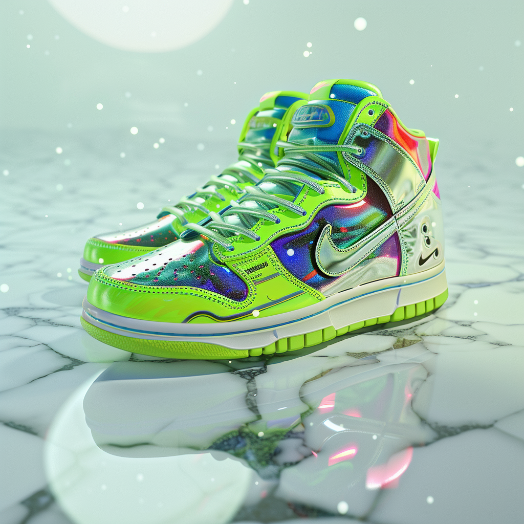 Buzz Lightyear themed Nike shoe