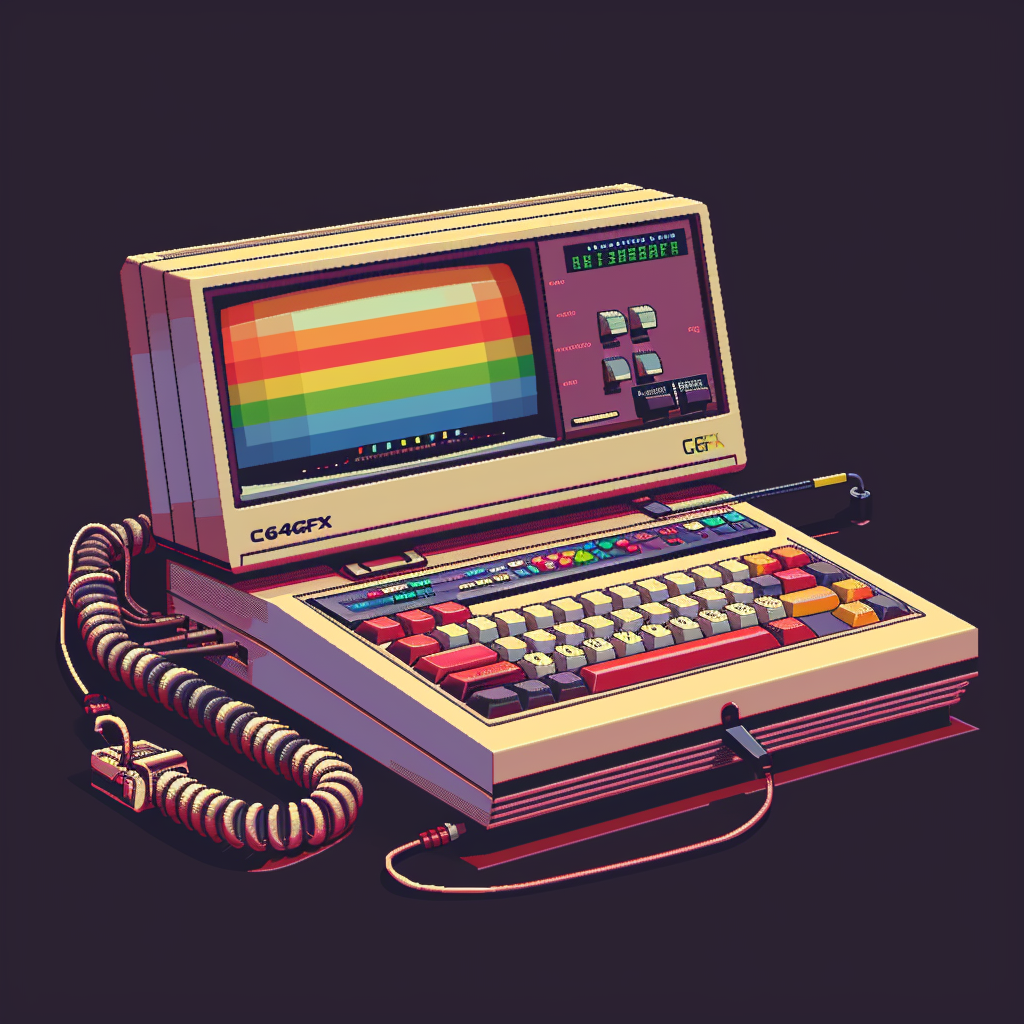 C64GFX Pixel Art Logo