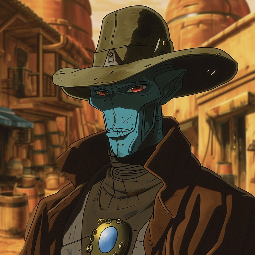 Cad Bane retro animation