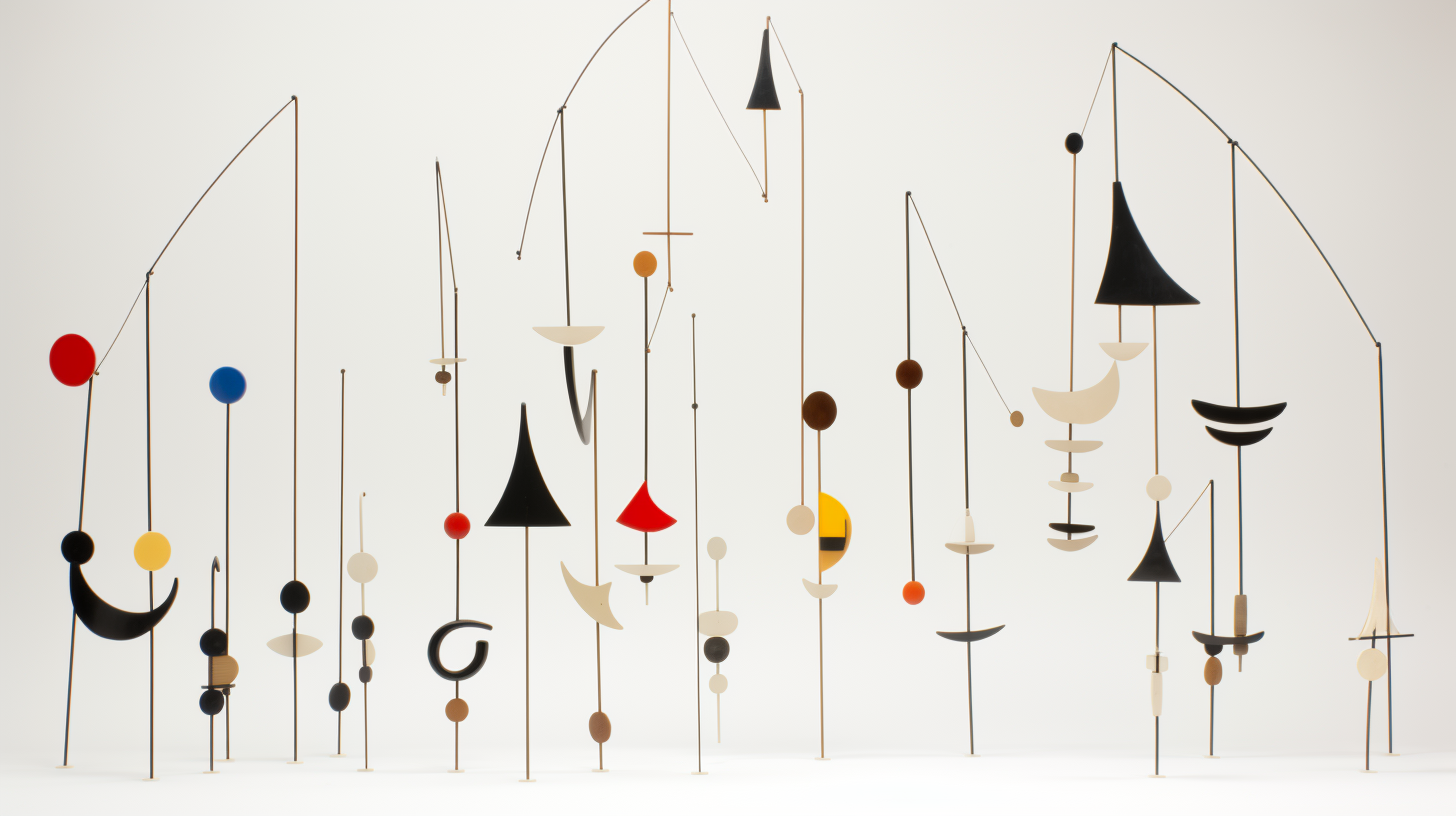 Colorful Calder Suspension Art Image