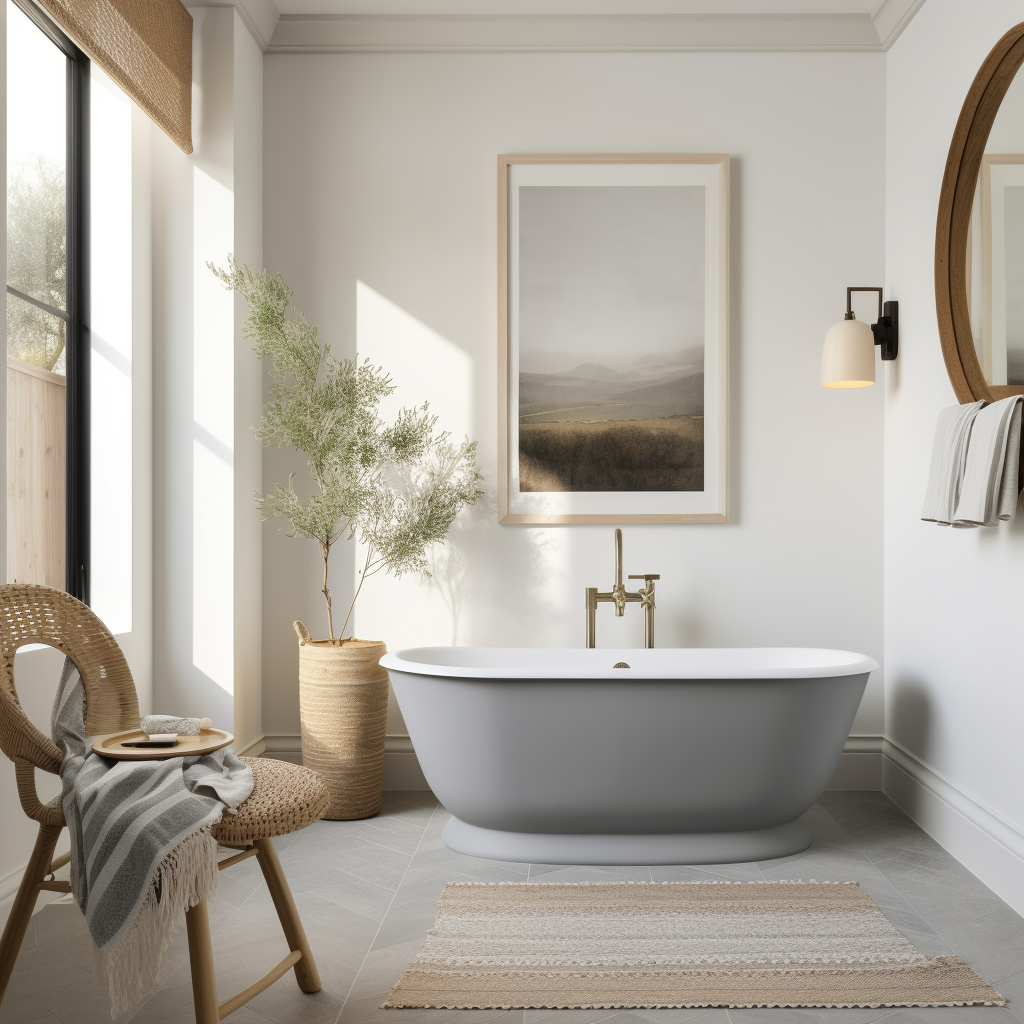 Scandinavian Farmhouse Bathroom Design