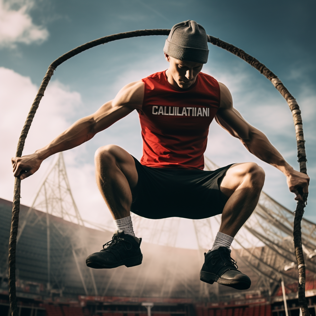 Calisthenics sport training exercise