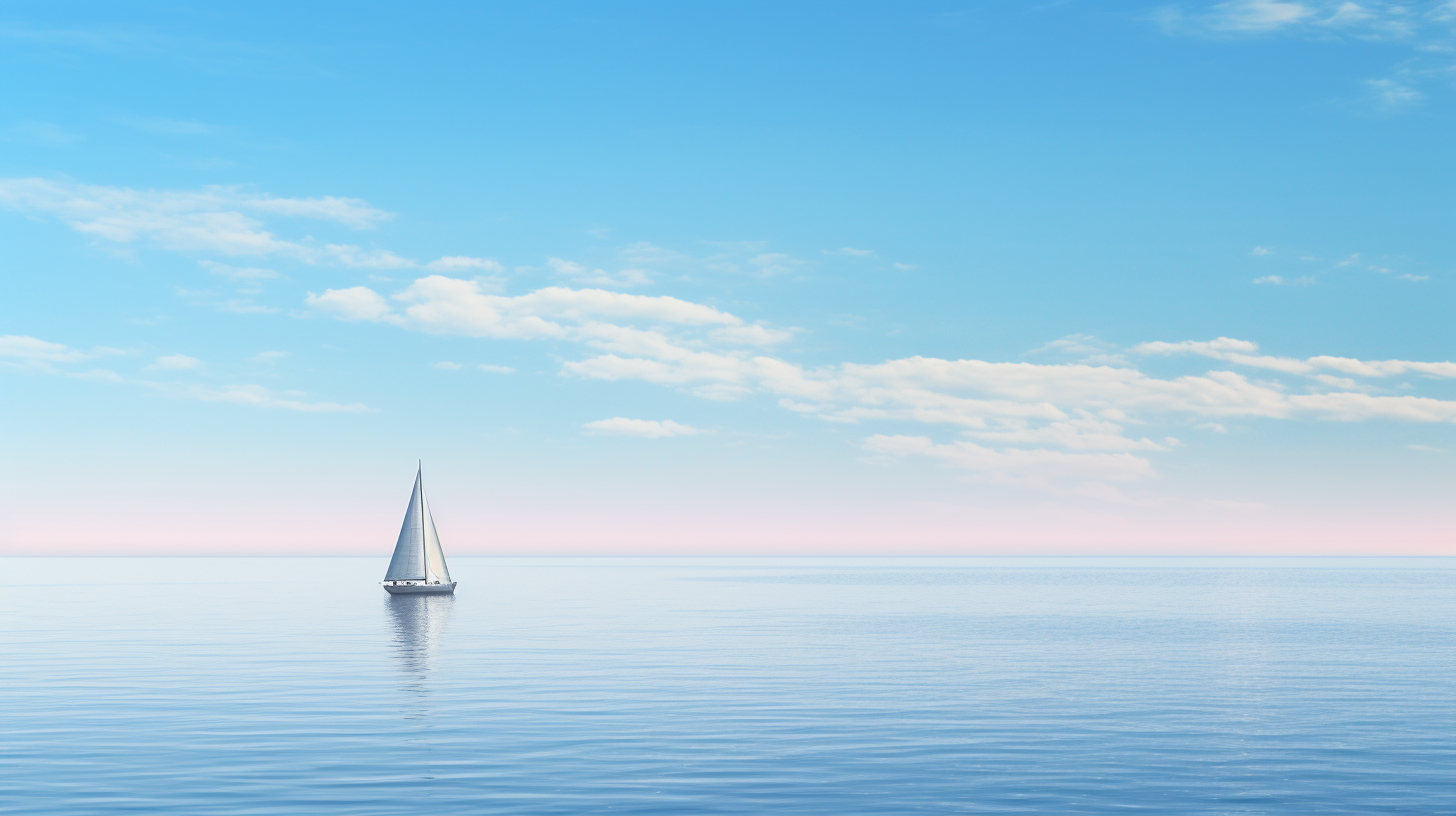 Sailboat on Calm Water