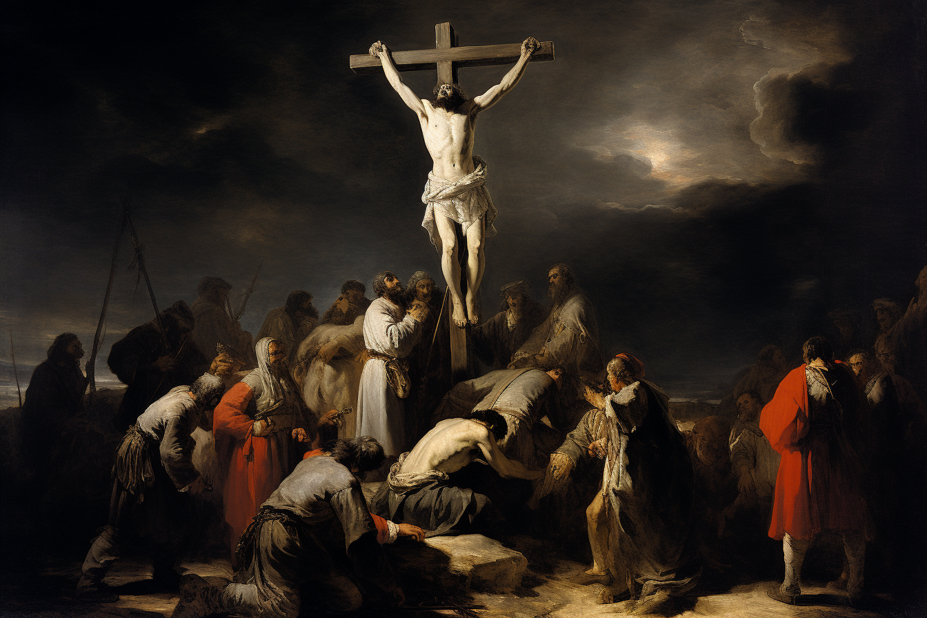 Goya's Calvary Painting: Eerie and Powerful