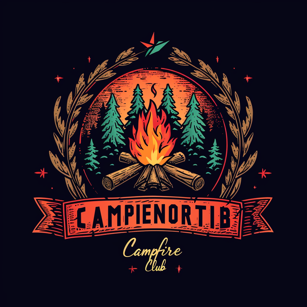 Campfire North Club Retro Logo