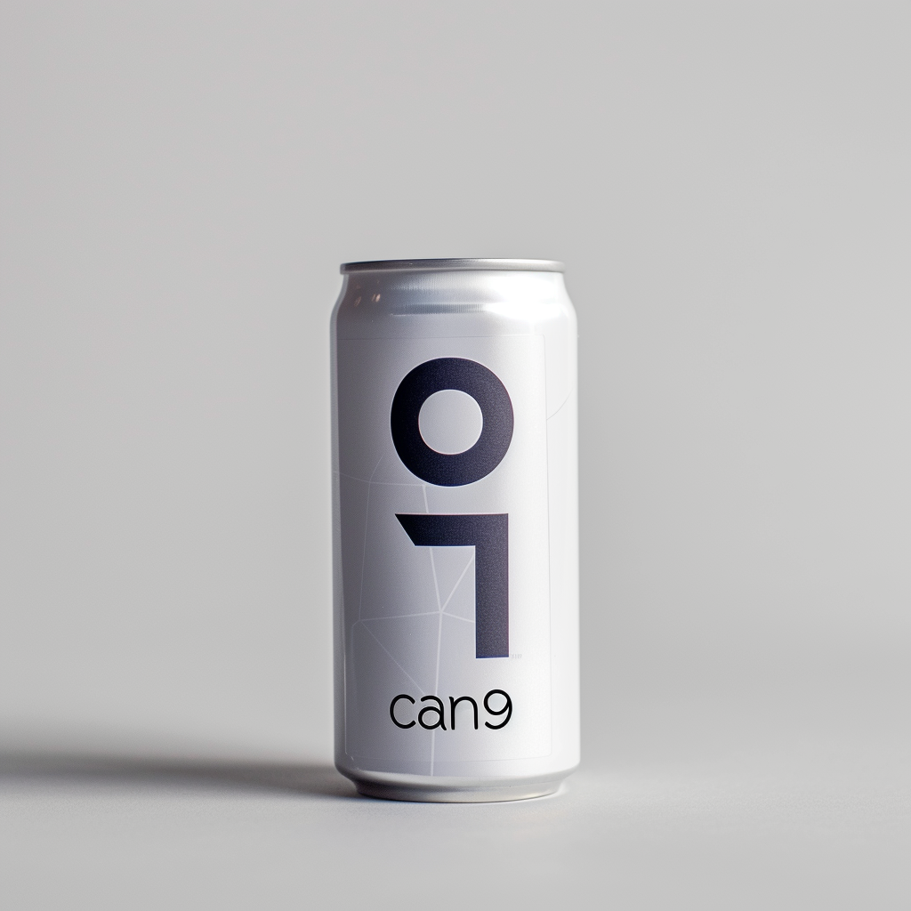 Can9 logo on white can