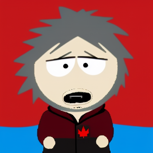 Canadian vampire in Southpark style  ??