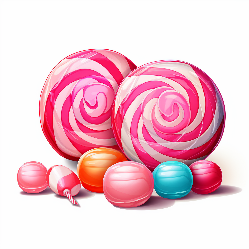 Colorful candy clipart