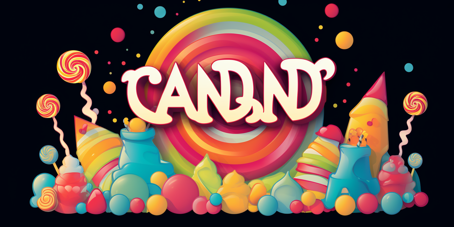 Colorful Candy Land logo