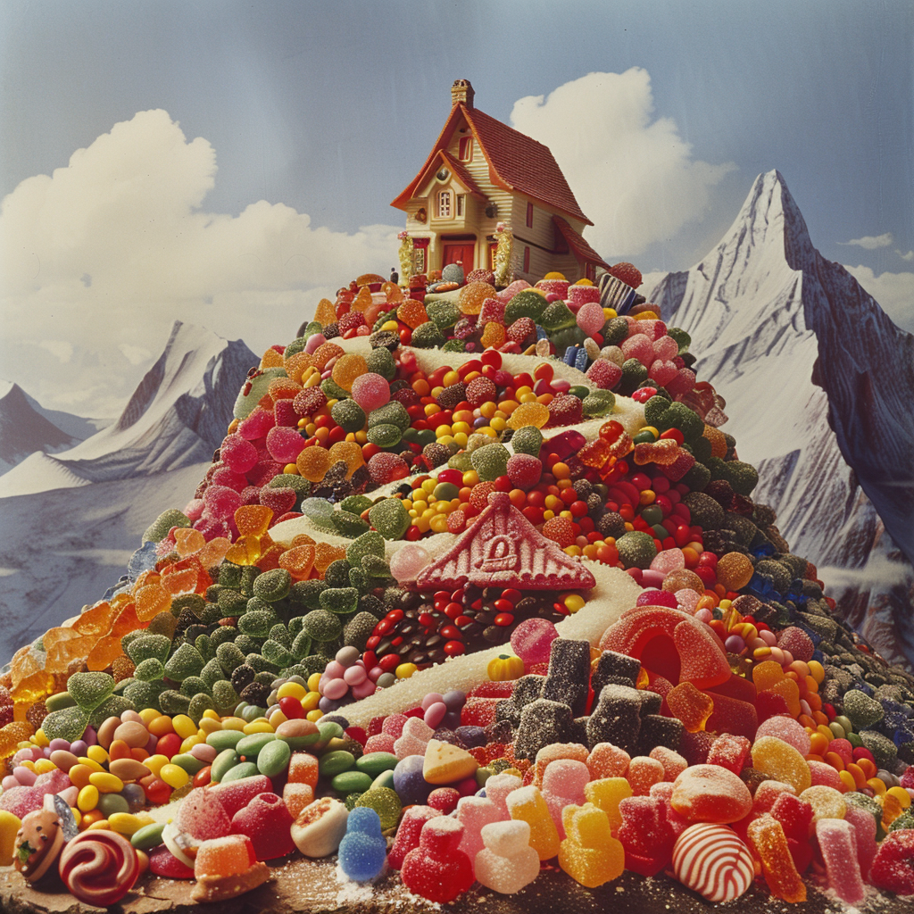 Candy mountain house 1950s