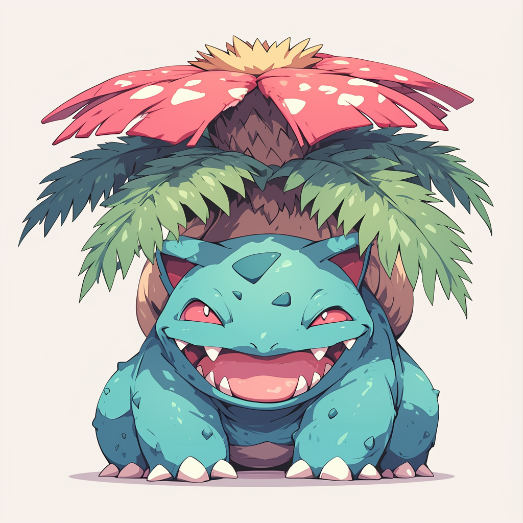 Green cannabis venusaur pokemon