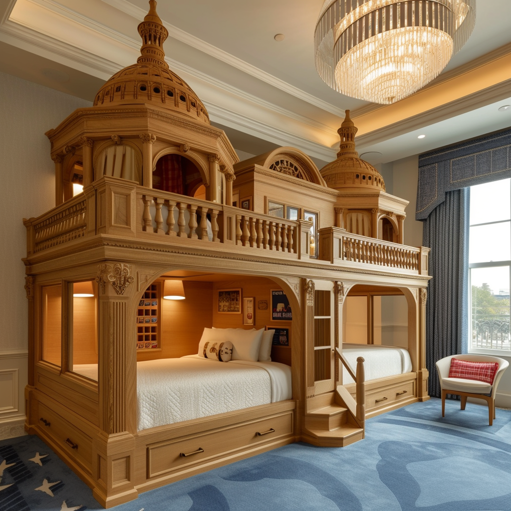 Capitol Building Bunk Beds