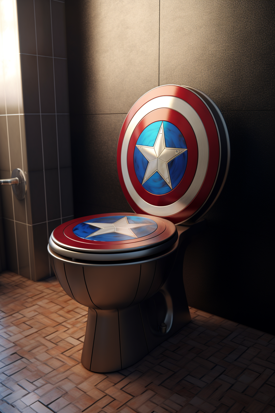 Captain America Skibidi Toilet Image