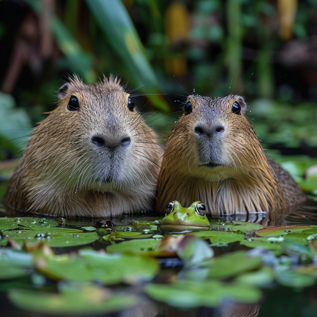 Capybara Frog Mix Image