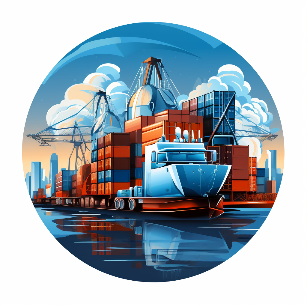 Cargo Transportation Icon Image