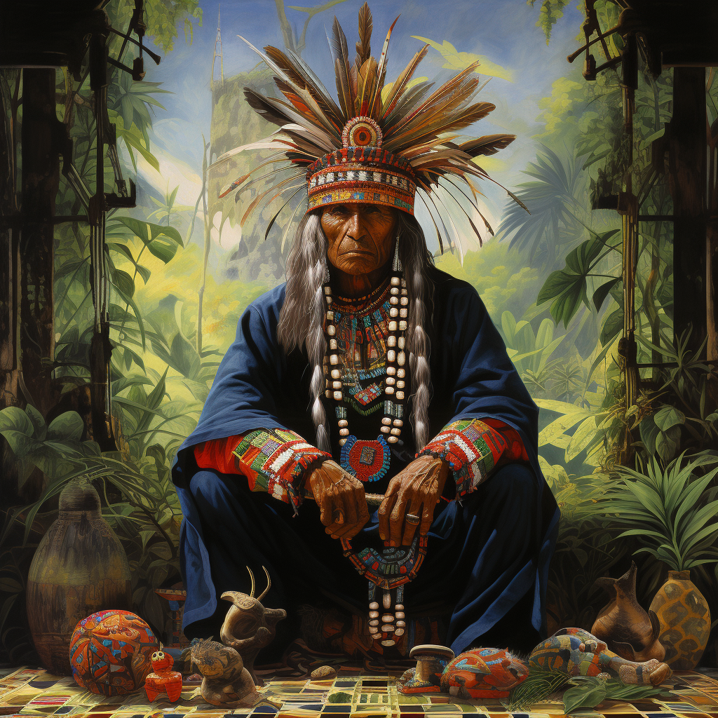 Carl Jung as Mazatec Shaman