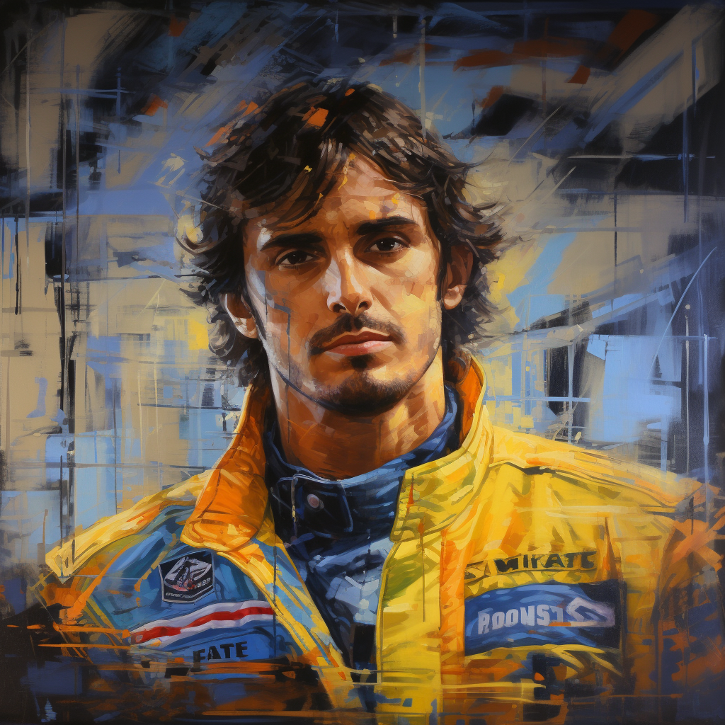 Carlos Sainz in high-speed race