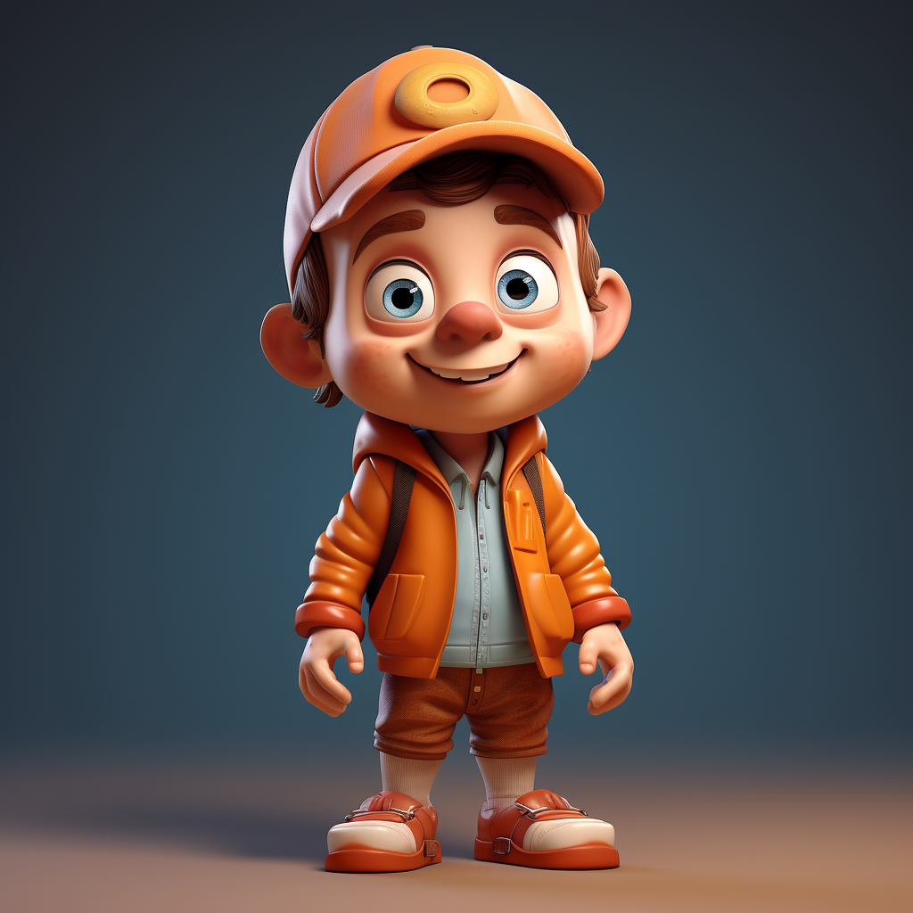 Cute cartoon character design