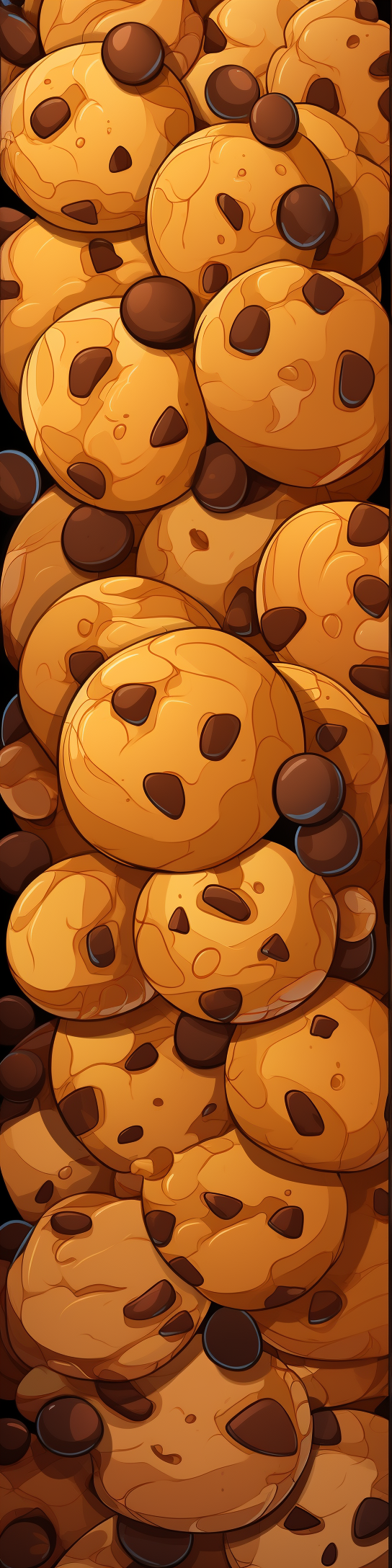 Chocolate Chip Cookie Pattern