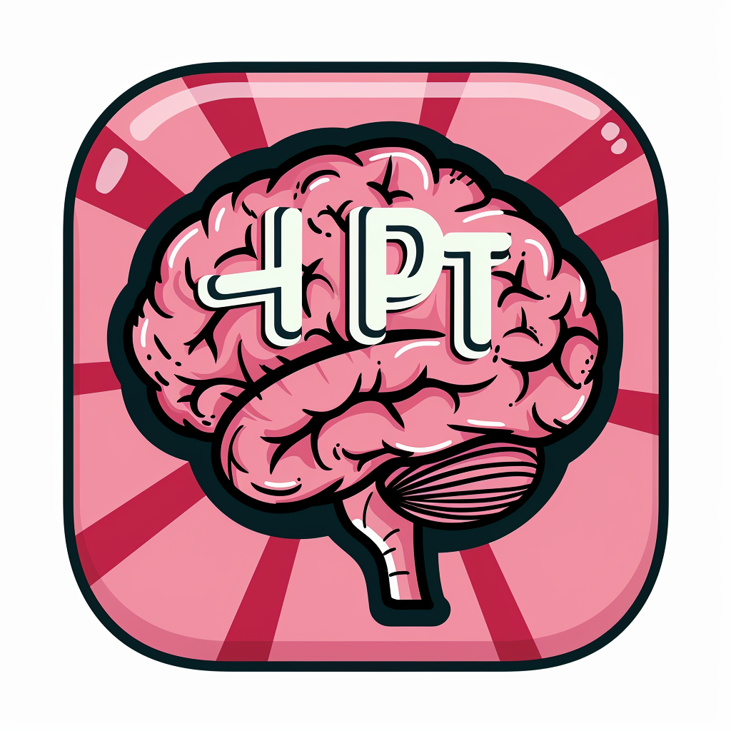 Cartoonish HPT Brain Logo