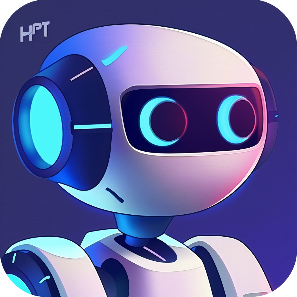 Cartoon HPT AI Logo Future