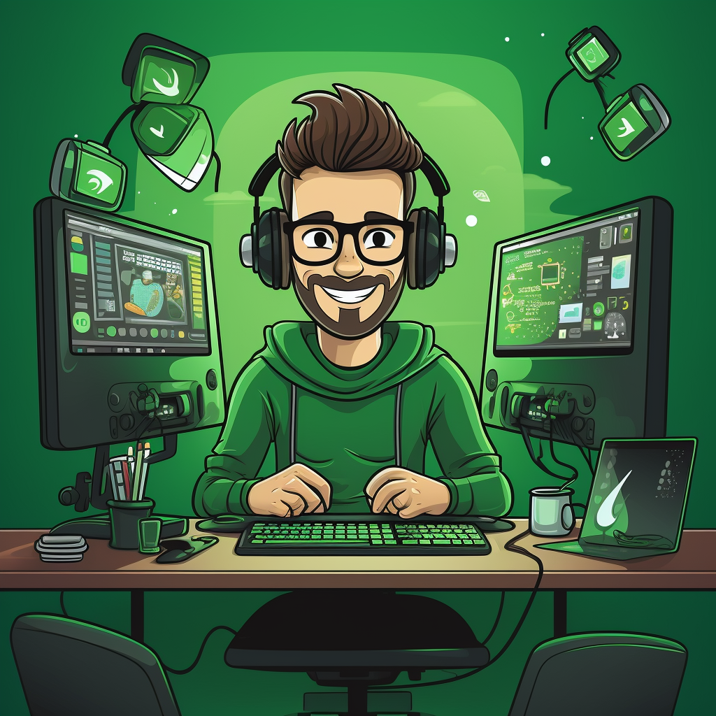 Cartoon of Video Editor Tier Service