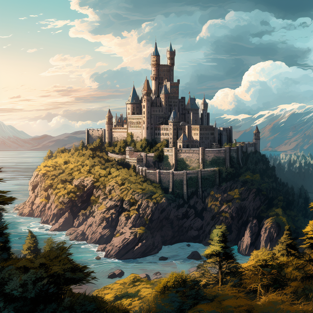 Castle Black Game of Thrones Scenic View